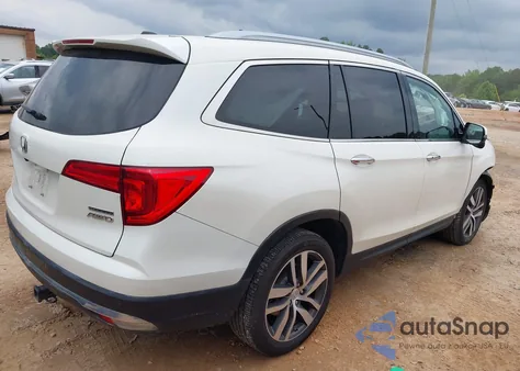 2016 Honda Pilot Touring from USA, damaged, VIN 5FNYF6H96GB118928